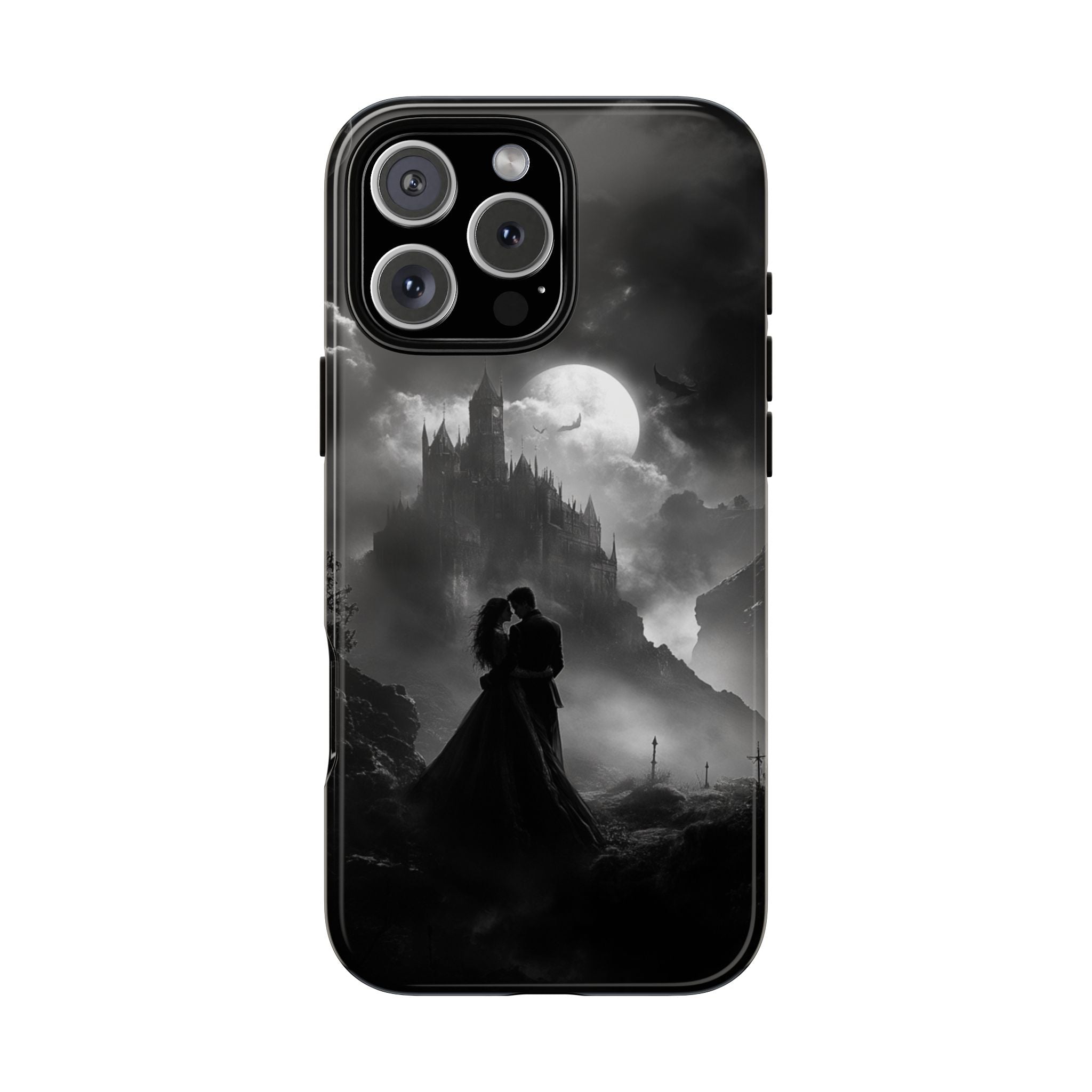Dark Gothic Romance iPhone Tough Case, Gothic Phone Case
