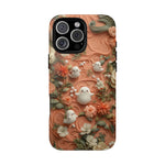 Load image into Gallery viewer, Ghosts &amp; Flowers Cute iPhone Case
