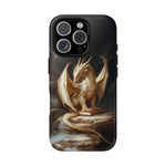 Load image into Gallery viewer, Book Dragon iPhone Tough Case, Fantasy Phone Case, Bookish Phone Case
