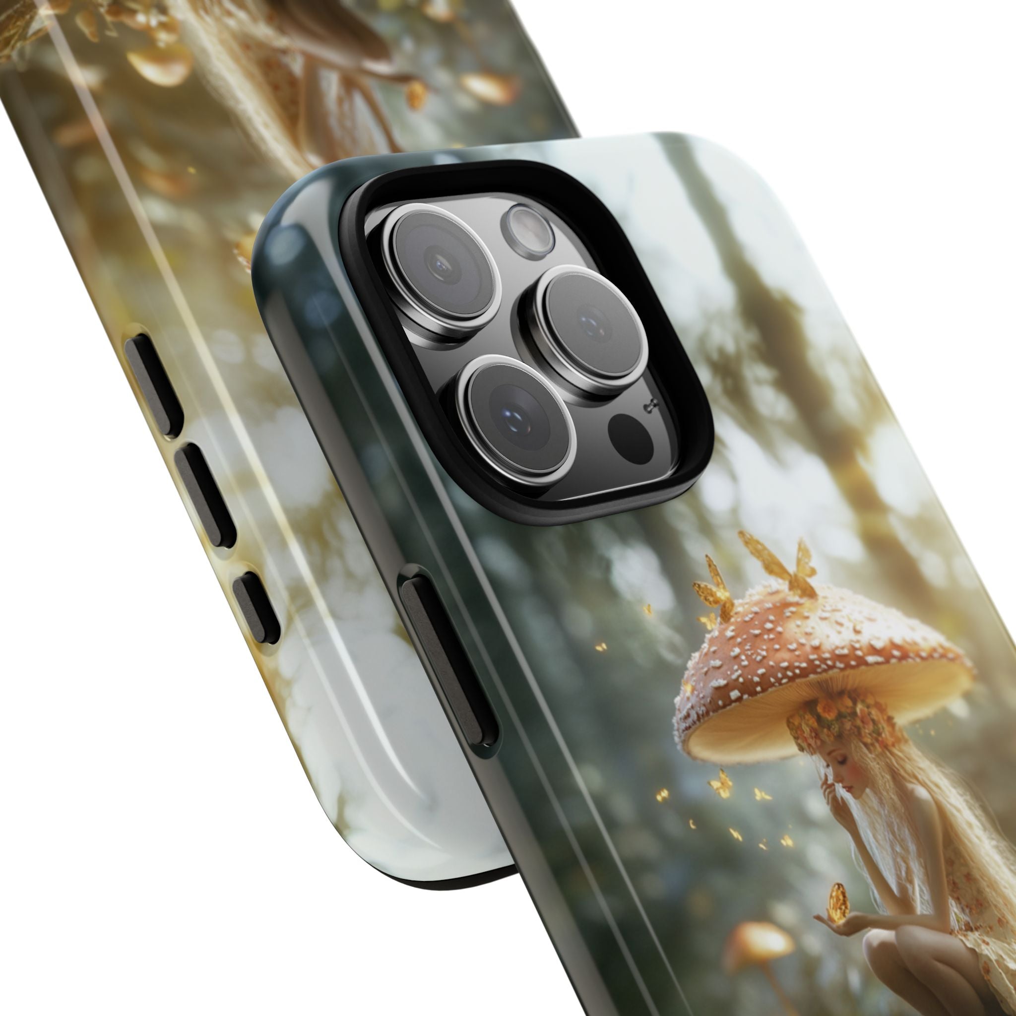 Mushroom Fairy iPhone Tough Case, Fantasy Phone Case