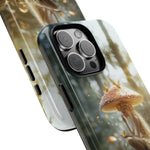 Load image into Gallery viewer, Mushroom Fairy iPhone Tough Case, Fantasy Phone Case
