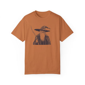 Wandering Wizard Tee - Comfort Colors 1717, Wizard T-Shirt, Nerdy Shirt