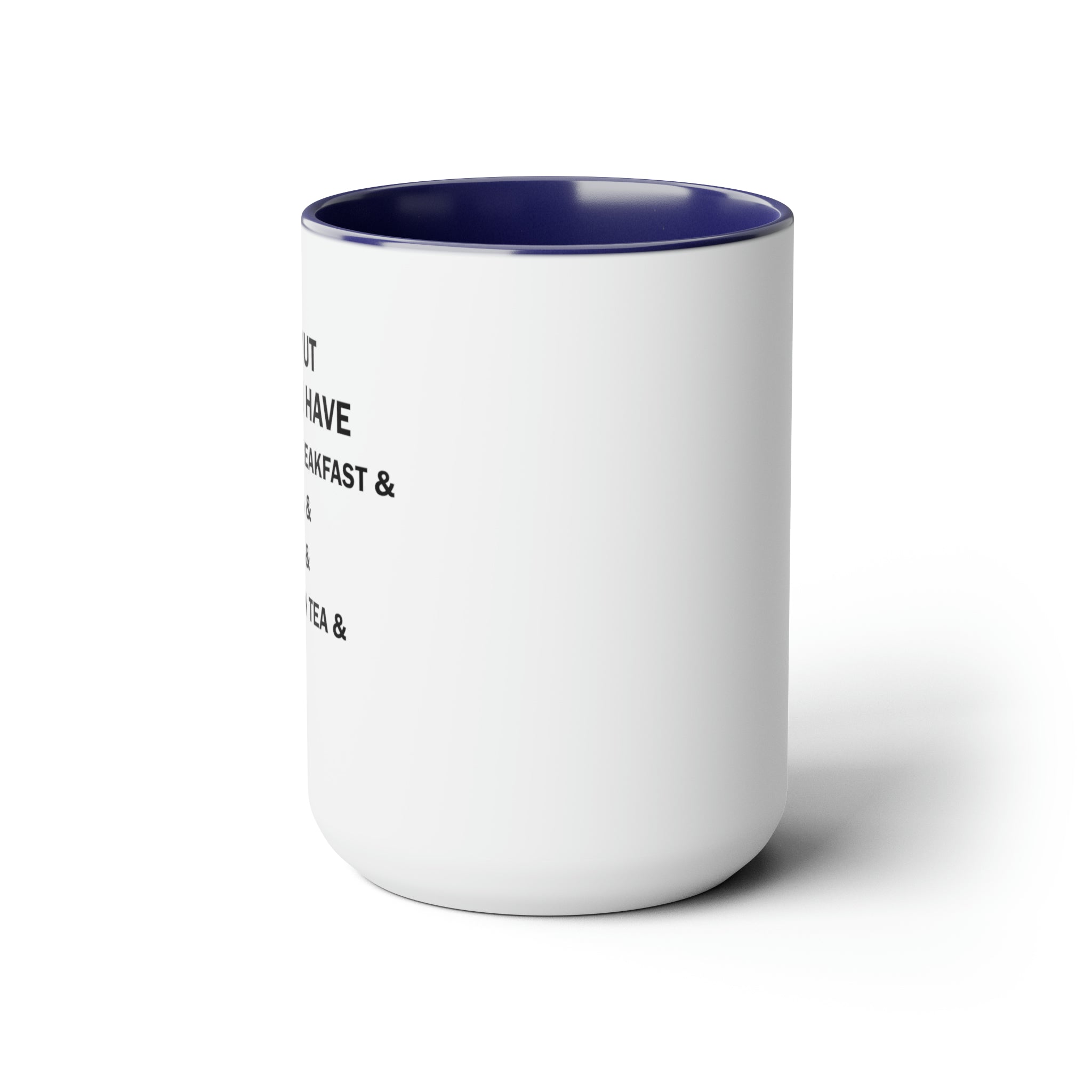 I Workout So I Can Have...Two-Tone Coffee Mug, 15oz