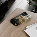 Load image into Gallery viewer, Mushroom Fairy iPhone Tough Case, Fantasy Phone Case

