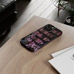 Load image into Gallery viewer, Pink Books iPhone Tough Case, Bookish Phone Case

