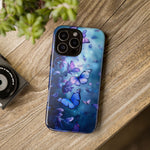 Load image into Gallery viewer, Butterflies iPhon Tough Case, Fantasy Butterfly Phone Case
