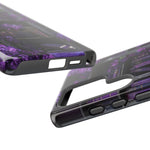 Load image into Gallery viewer, Purple Gothic Bookshelf Samsung Phone Case
