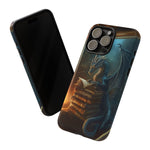 Load image into Gallery viewer, Book Dragon iPhone Tough Case, Fantasy Phone Case, Bookish Phone Case
