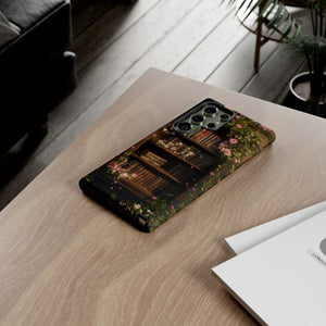 Floral Bookshelf Samsung Phone Case