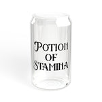 Load image into Gallery viewer, Potion of Stamina Sipper Glass, 16 oz Sipper Glass, Gift for Gamers, Gamer Glass, Gamer Gifts
