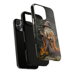 Load image into Gallery viewer, Wizard Embroidered Effect iPhone Case
