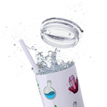 Load image into Gallery viewer, Gem Plant Potion Skinny Tumbler with Straw, 20oz
