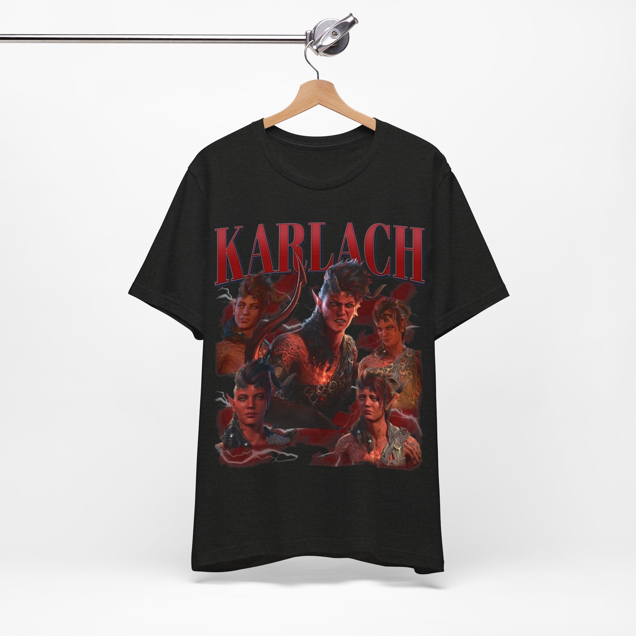 Karlach T-Shirt | Gift for Gamers, BG3 Gaming Shirt, Nerdy Gift, RPG Gamer T-Shirt