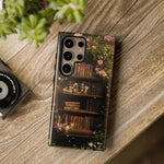 Load image into Gallery viewer, Floral Bookshelf Samsung Phone Case

