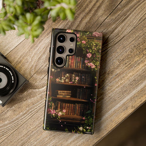 Floral Bookshelf Samsung Phone Case