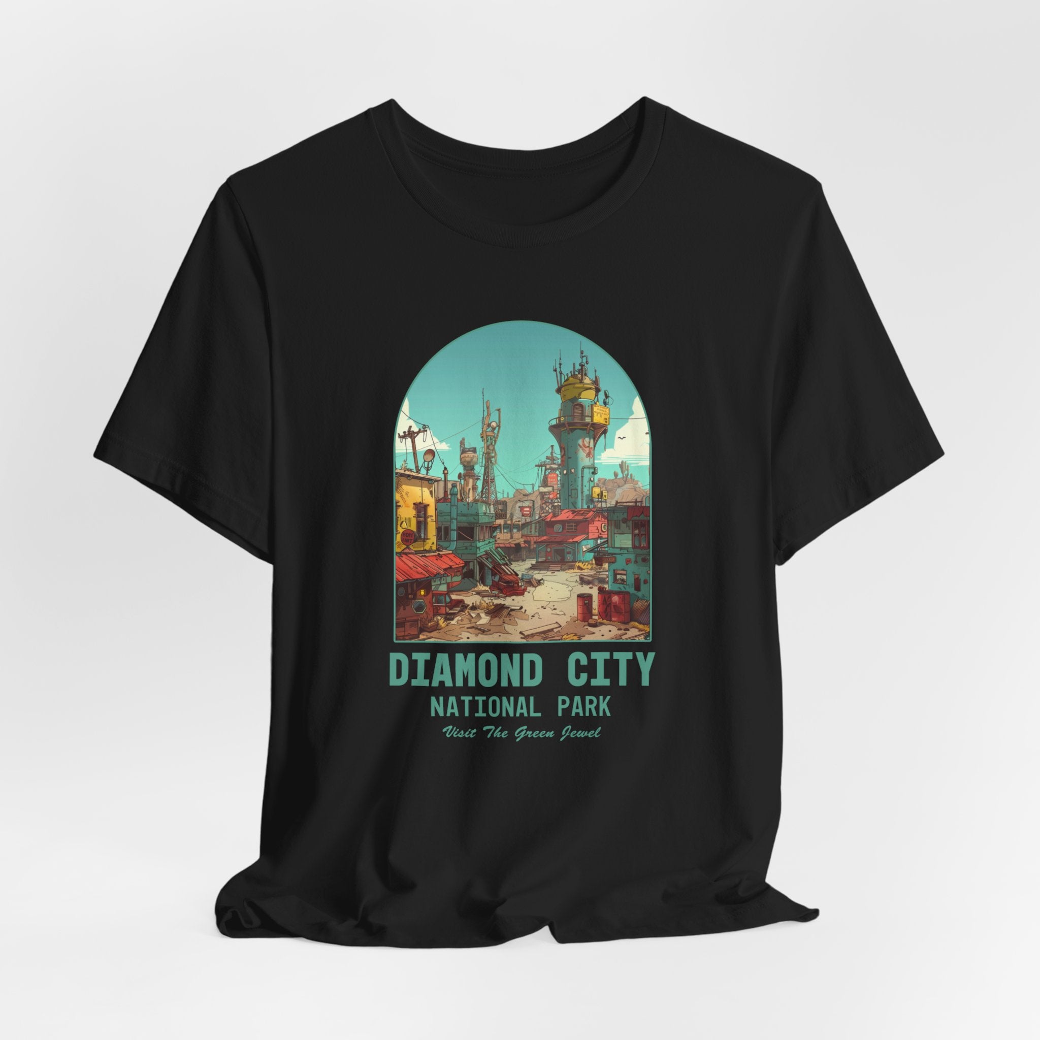 Diamond City National Park T-Shirt, Gift for Gamers, Gaming Shirt, Nerdy T-Shirt, RPG Gamer T-Shirt