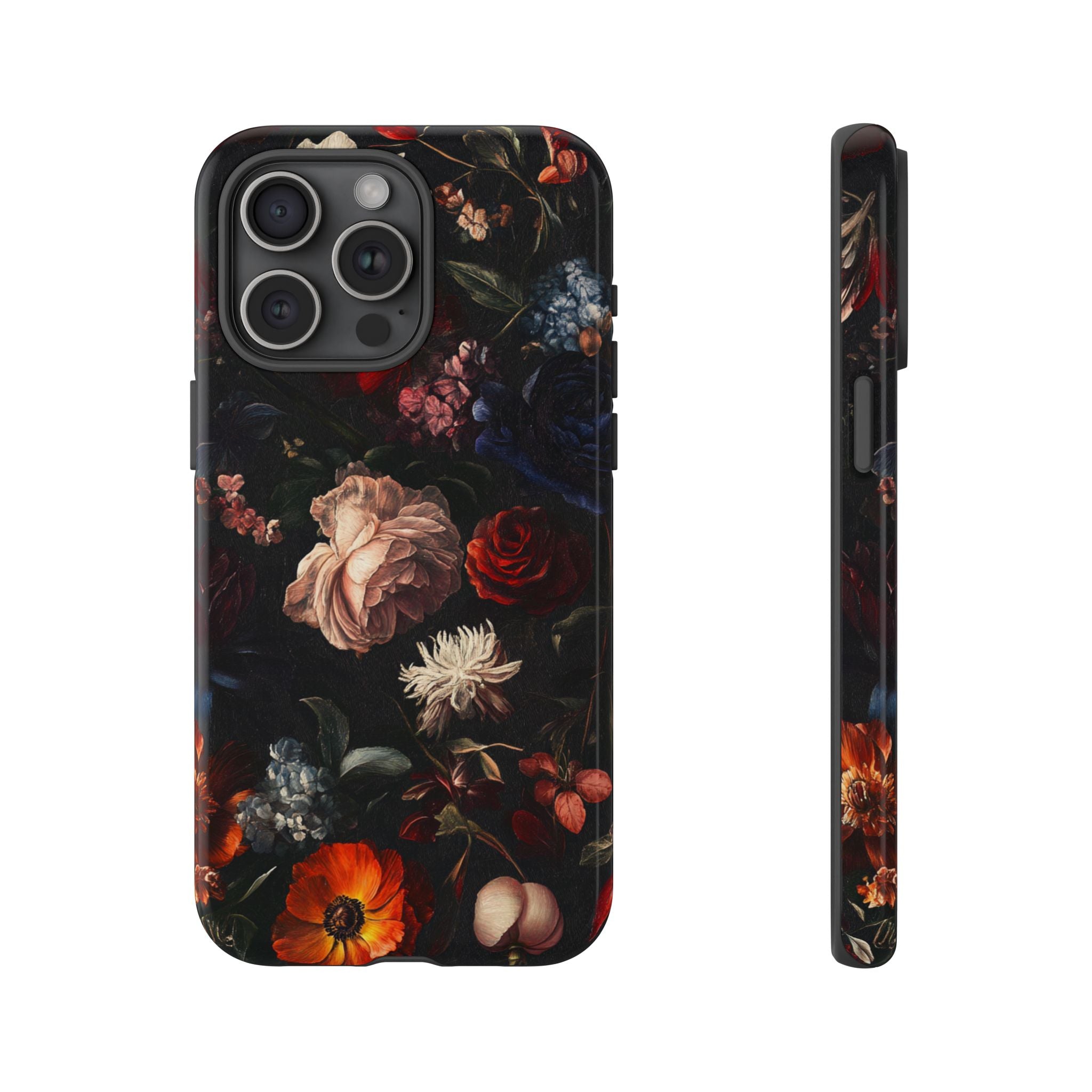 Dark Floral iPhone Case