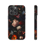 Load image into Gallery viewer, Dark Floral iPhone Case
