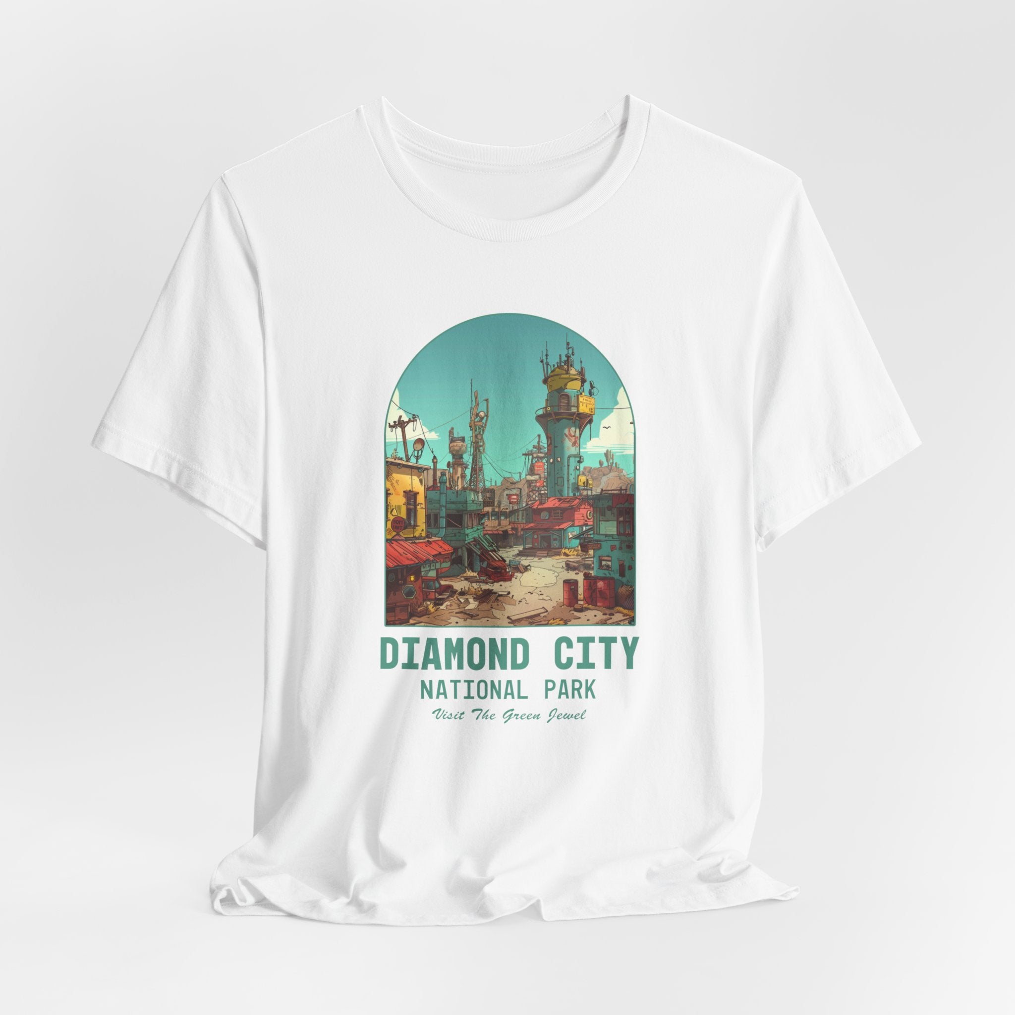 Diamond City National Park T-Shirt, Gift for Gamers, Gaming Shirt, Nerdy T-Shirt, RPG Gamer T-Shirt