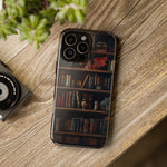 Load image into Gallery viewer, Bookshelf iPhone Tough Case, Fantasy Phone Case, Bookish Phone Case
