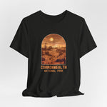 Load image into Gallery viewer, Commonwealth National Park T-Shirt, Gift for Gamers, Gaming Shirt, Nerdy T-Shirt, RPG Gamer T-Shirt
