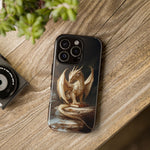 Load image into Gallery viewer, Book Dragon iPhone Tough Case, Fantasy Phone Case, Bookish Phone Case
