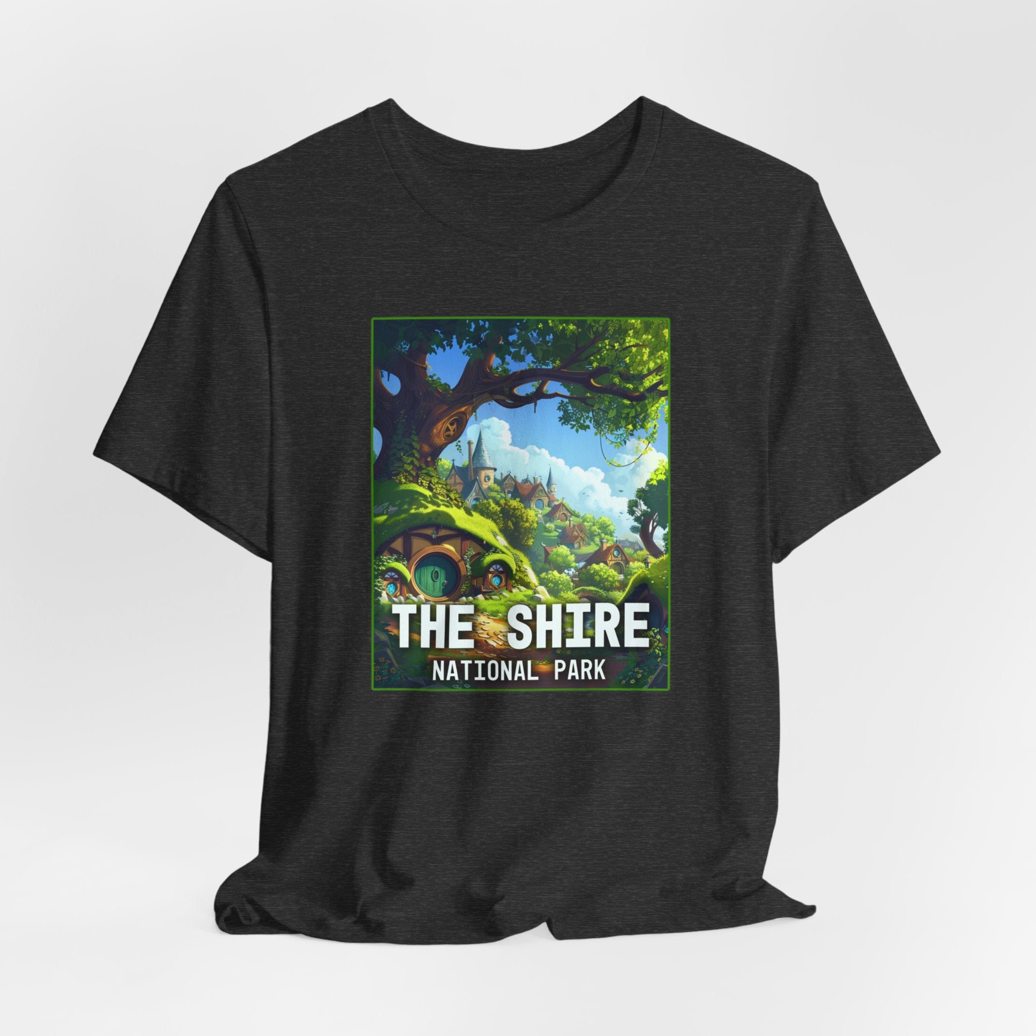 The Shire National Park T-Shirt, Nerdy Gift, Fantasy Shirt, Nerdy T-Shirt