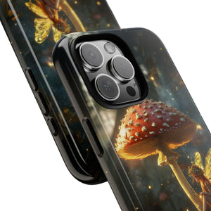 Mushroom Fairy iPhone Tough Case, Fantasy Phone Case