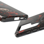 Load image into Gallery viewer, Gothic Raven &amp; Skull Samsung Phone Case
