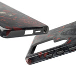 Load image into Gallery viewer, Gothic Raven &amp; Skull Samsung Phone Case

