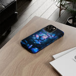 Load image into Gallery viewer, Butterflies iPhone Tough Case, Fantasy Phone Case
