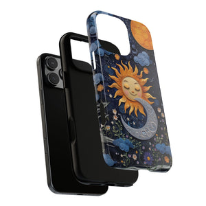 Sun and Moon iPhone Case