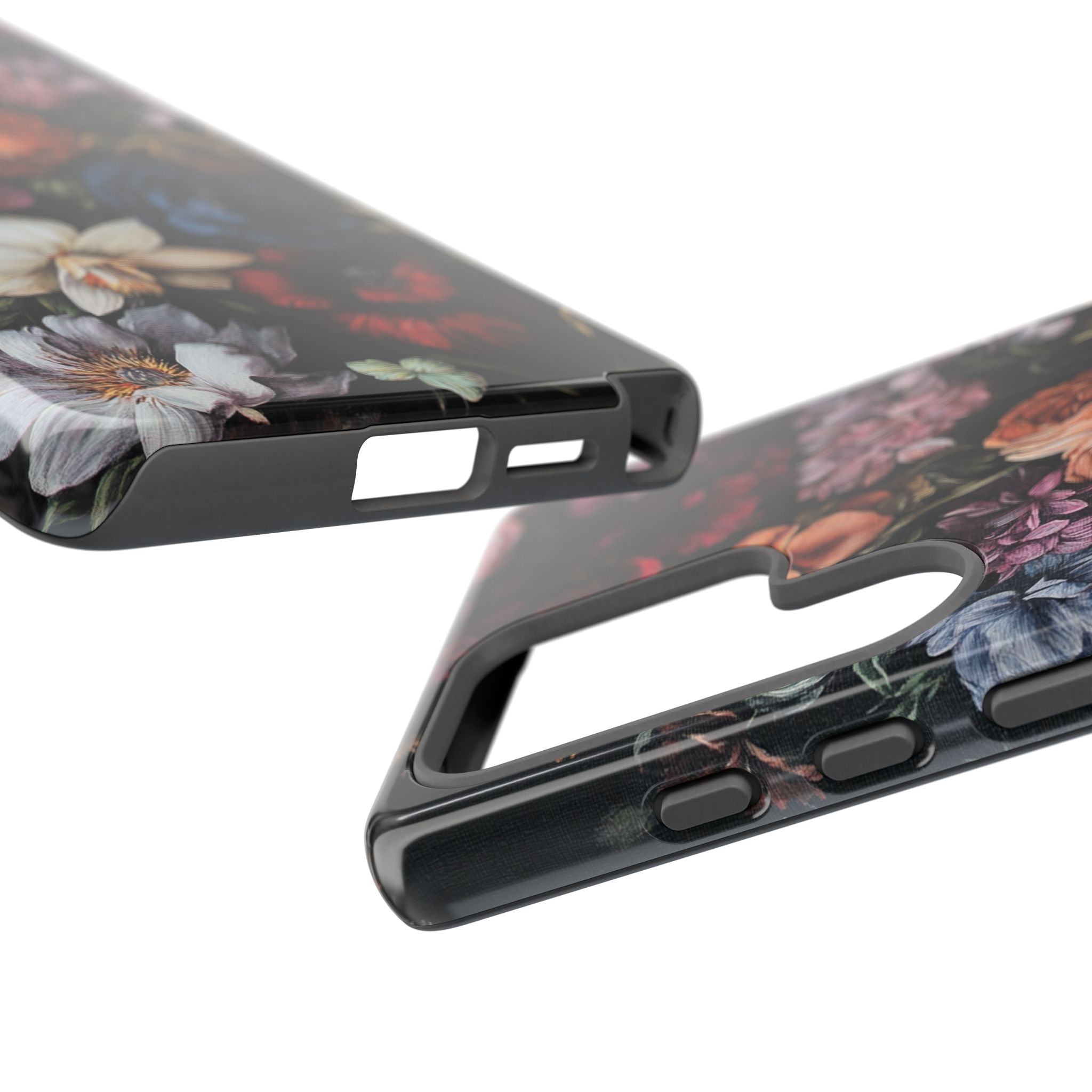 Dark Floral Samsung Phone Case