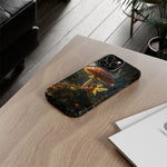 Load image into Gallery viewer, Mushroom Fairy iPhone Tough Case, Fantasy Phone Case
