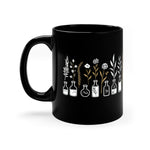 Load image into Gallery viewer, Cute Herbs and Potions Mug, Minimalistic Design, Minimal Potions and Herbs Mug, Cute Coffee Cup, Gamer Coffee Cup, Fantasy Mug
