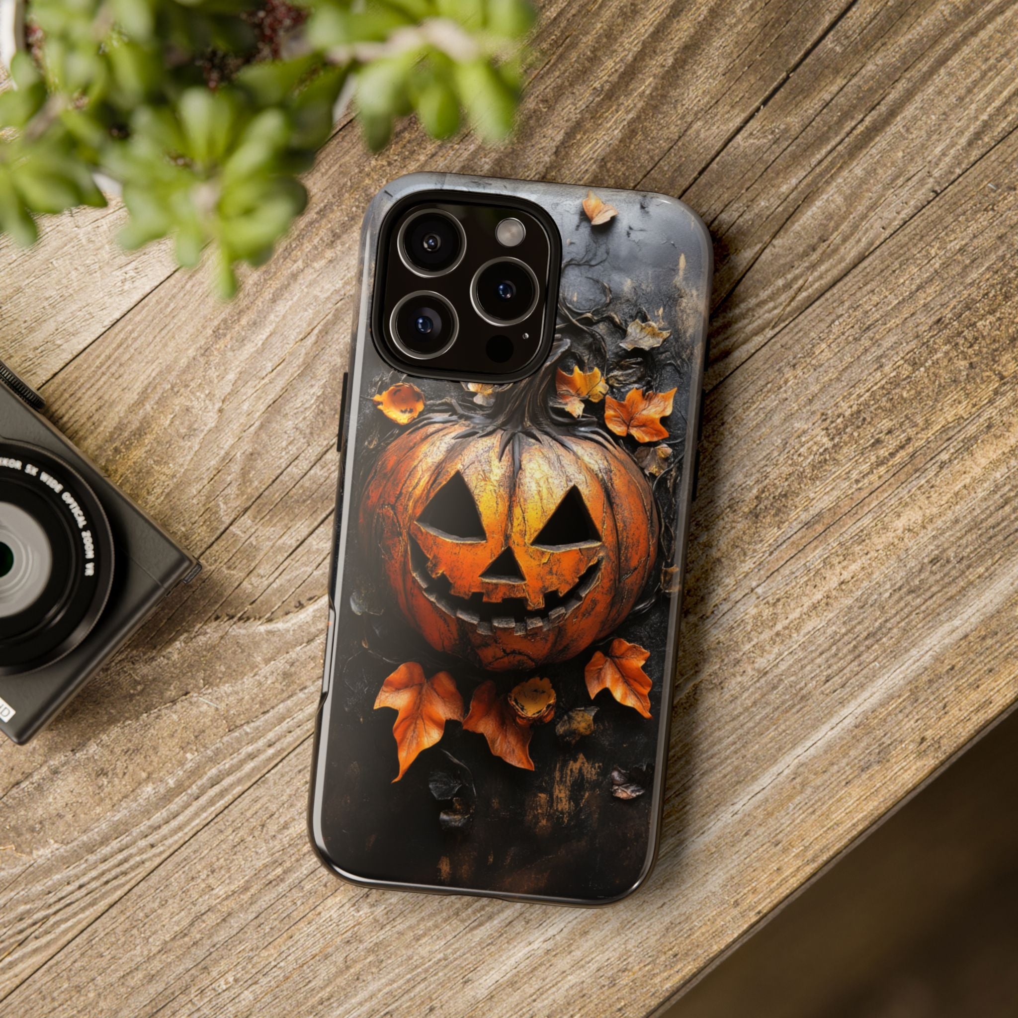 Halloween Jack-O'-Lantern iPhone Case