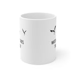 Load image into Gallery viewer, Watch the Skies Traveler Mug 11oz - Gamer Mug, Gift for Gamer, Cute Mug, Cozy Gamer Mug
