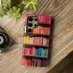 Load image into Gallery viewer, Colorful Bookshelf Samsung Phone Case

