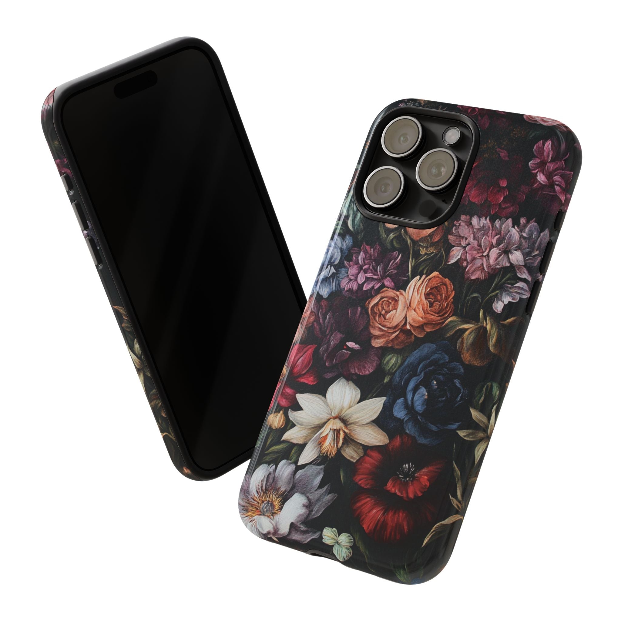 Dark Floral iPhone Case