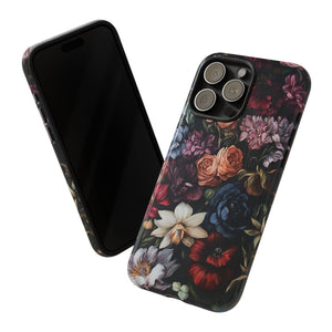 Dark Floral iPhone Case