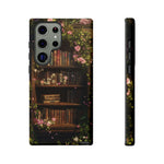 Load image into Gallery viewer, Floral Bookshelf Samsung Phone Case

