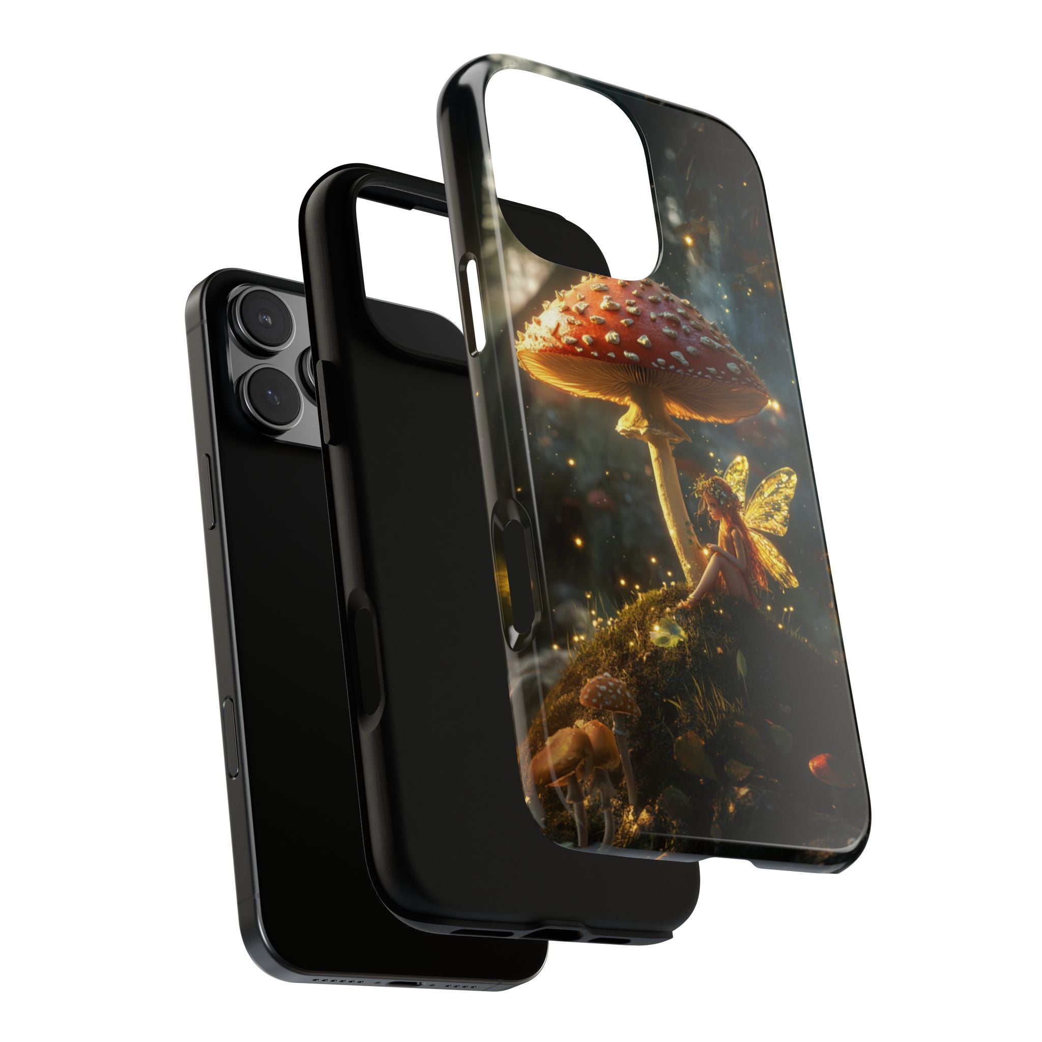 Mushroom Fairy iPhone Tough Case, Fantasy Phone Case