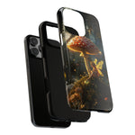 Load image into Gallery viewer, Mushroom Fairy iPhone Tough Case, Fantasy Phone Case
