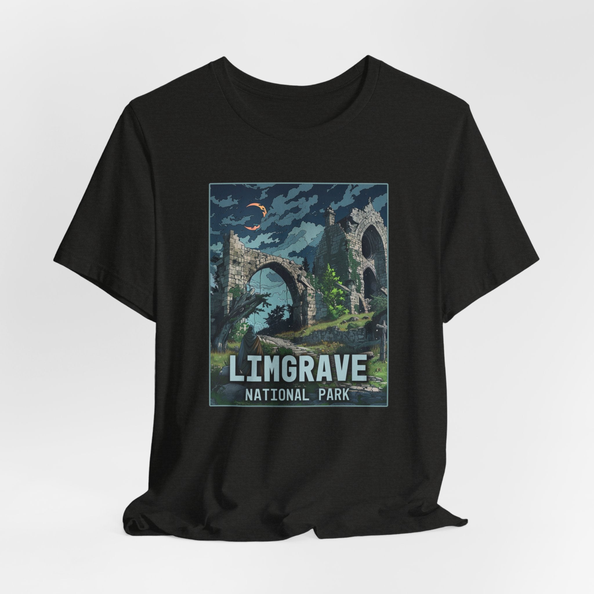 Limgrave National Park T-Shirt, Nerdy Gift, Fantasy Shirt, Nerdy T-Shirt