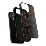 Load image into Gallery viewer, Bookshelf iPhone Tough Case, Fantasy Phone Case, Bookish Phone Case
