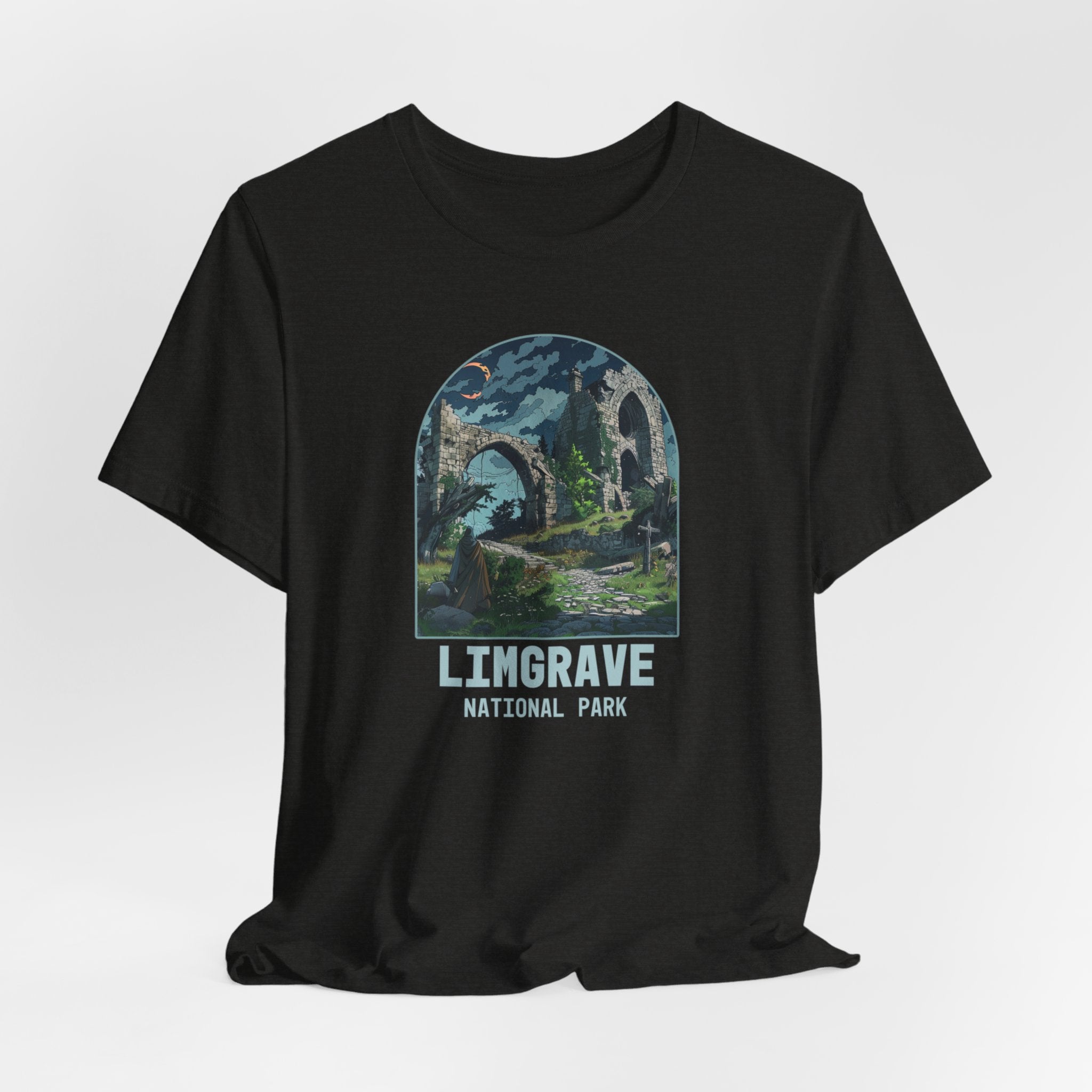 Limgrave National Park T-Shirt, Nerdy Gift, Fantasy Shirt, Nerdy T-Shirt