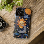 Load image into Gallery viewer, Sun and Moon iPhone Case
