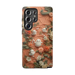 Load image into Gallery viewer, Ghosts and Flowers Cute Samsung Phone Case
