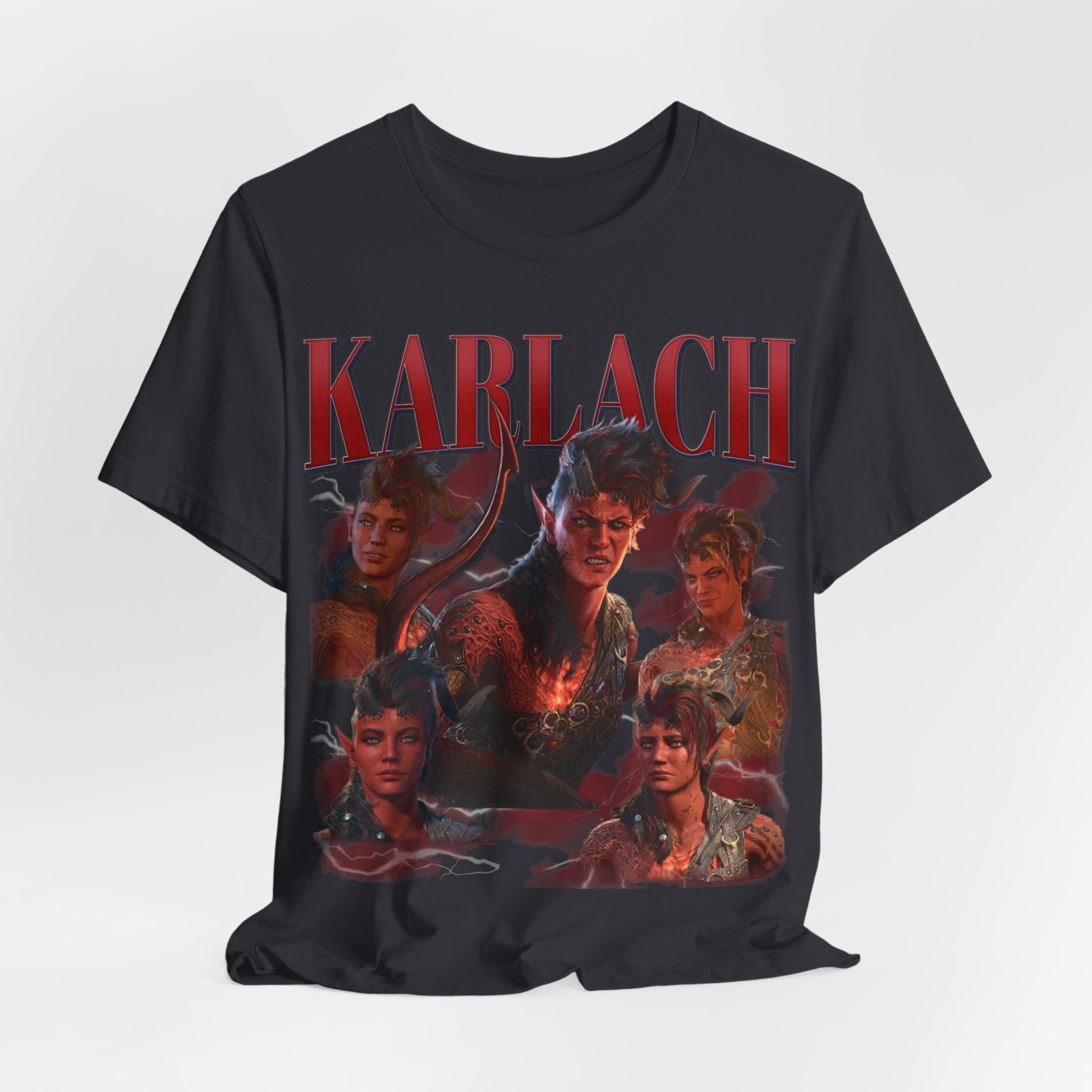 Karlach T-Shirt | Gift for Gamers, BG3 Gaming Shirt, Nerdy Gift, RPG Gamer T-Shirt