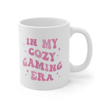 Load image into Gallery viewer, In My Cozy Gaming Era Mug 11oz - Gamer Mug, Gift for Gamer, Cute Mug, Cozy Gamer Mug
